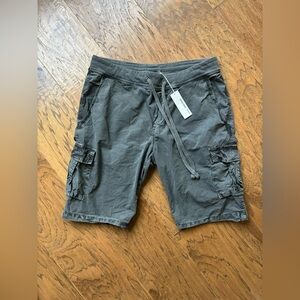 James Perse Cotton Blend Drawstring Cargo Shorts NWT Men’s 28